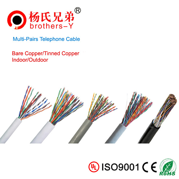 Multi-pairs telephone cable